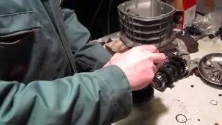 BMW R100RS Gearbox Overhaul Part 5 Counter Shaft and Output Shaft