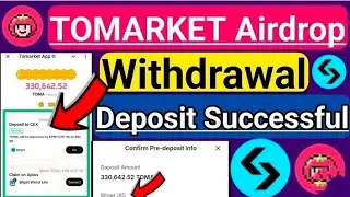 How to withdraw Tomarkert TOMA Coin on Bitget Exchange | 😱😱 Tomato Withraw Started |