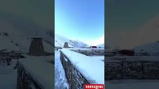 HAR HAR MAHADEV 🕉  #kedarnath #kedarnathsnowfall @rajesh07vlogs