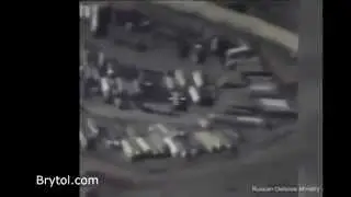 Oil smuggled from ISIS (satelite video) to Turkey