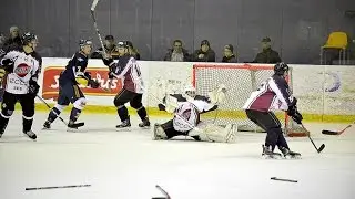 Kurbads vs HS Rīga/Prizma (5:1 highlights) 21.12.2014