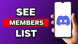 How To See Members On Discord Server