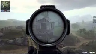 Contract Wars DT SRS sniper rifle's optics are off