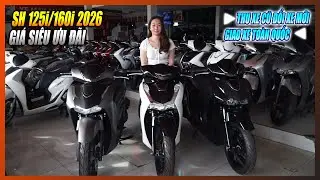 SH 125i/160i Rộn Ràng Giảm Giá Đón Tết 2026, Thu Xe Cũ Đổi Xe Mới, Giao Xe Toàn Quốc | Gu Xe