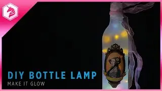 Rainbow Bottle Lamp Tutorial - A DIY Beginner Electronics Project #adafruit