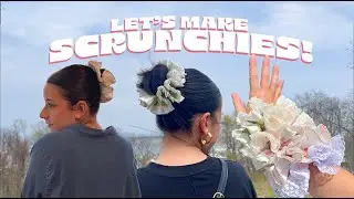 Let's Make Some GIANT Scrunchies!