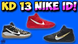 Designing the Nike KD 13 on NIKE ID!