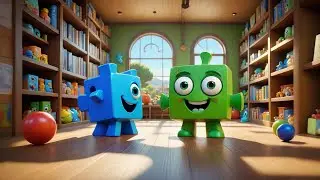 Three Puzzle Pieces Find Their Way | Problem Solving Counting |Rhyme & Learning Adventure