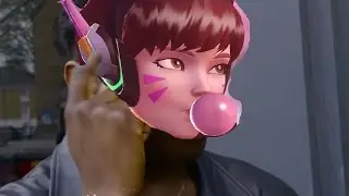 458 IQ KOREAN DVA ULT EVER SEEN ?! (0% CLICKBAIT) BEST DVA NOT PRO - RANK #1 DVA KR but lvl 17