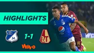 Millonarios vs Tolima (Highlights) | Liga BetPlay Dimayor 2021-2 | Cuadrangulares - Fecha 4
