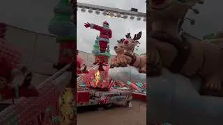 Orbiter Ride with Christmas Theme 🎄☃️🎅 #blackpool  #uk #christmas #santa  #aroundtheuk