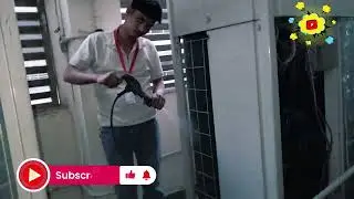 🇮🇳VRV 🪛200 HP Outdoor 💦 wet service 🫧#refrigeration #accircuits #coolingsystem #aircompressor #ac 