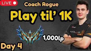 Pro Player / Coach - Playing to 1,000LP challenger - with educational commentary