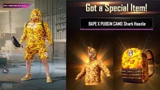 BAPE CRATE OPENING - 6000 UC Crates Opening (LUCKIEST CRATE EVER!) + Gameplay | BAPE X PUBGM CAMO