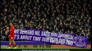 Mutiny at Everton, pitch invader confronts players after derby humiliation
