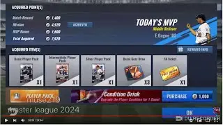 MLB 9 innings 2021 -   Master League 2024 LIve , Special Mission Event , RP WIN