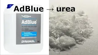 Extraction of Urea CO(NH2)2 from AdBlue