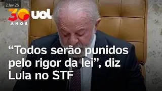 Lula diz no STF que ningu&eacute;m est&aacute; acima da lei e &lsquo;todos pagar&atilde;o&rsquo; por crimes que cometerem