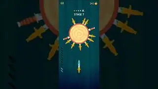 Knife Hit - Vertical android games  #gaming #gameplay #runner #trending #funny #gamer #3d #mobileg