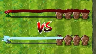 PvZ Fusion 3.1 - All Pea Plants With Rapid Fire Vs 4 Random Zombie Vase Breakers-P63-Who's the best?