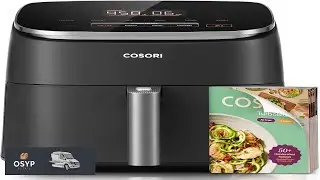Cosori 9 in 1 TurboBlaze Air Fryer 6 Qt Premium Ceramic Coating 90450F Precise