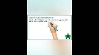 Periodic inventory system #shorts #youtubeshorts