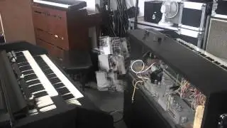 A QUICK LOOK INSIDE KEITH APPLETON'S HAMMOND ORGAN WORKS