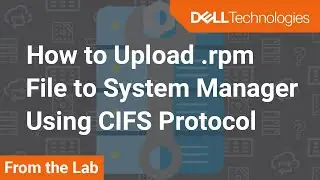 Data Domain: How to Create CIFS Share to Upload .rpm File to System Manager