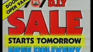 B&Q TV Advert 1986 