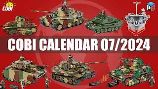 📅 July premieres from COBI - 07/2024 -  Tanks, planes, trains #cobi #bricks