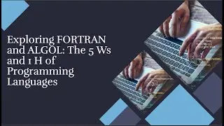 EXPLORING FORTRAN AND ALGOL PROGRAMMING LANGUANGE (Bahasa Indonesia)