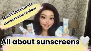 Sunscreen Review Video | Budget vs High-End Sunscreens✨