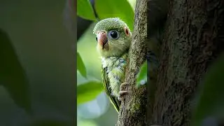 The forest's heart beats with the rhythmic flapping of wings and the lilting songs of its avian inha