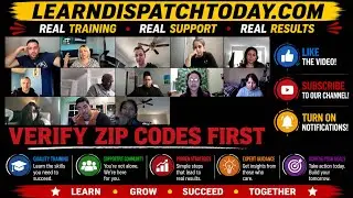 Live training on dispatch from the comfort of your home office.
