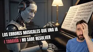 Los errores musicales que una IA (todavía) ❌ no sabe resolver