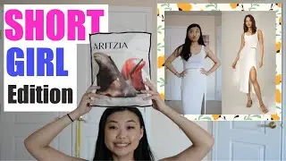 Aritzia TRY ON/HAUL + Review for SHORT girls - A COMPARISON w/ the models