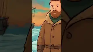 Shackleton&rsquo;s Journey: Trapped in the Antarctic Ice ❄️ #HistoryShorts #CalmStorytelling #Shorts