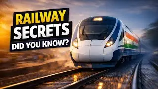 Top 10 Unknown Facts About Indian Railways 🚆🇮🇳 | Shocking & Amazing Facts