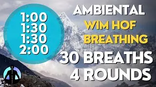 Breathing in the Himalayas: Guided Wim Hof Breathing Technique in a Snowstorm Sound Ambient