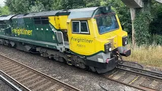 Class 70 + 444 Desiro | 70011, 444016, 444013 | Epic Tones | Freightliner, SWR