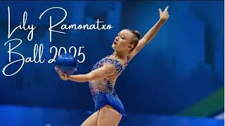 Lily RAMONATXO Ball 2025 (FRA) - Exact Cut - Music For RG Rhythmic Gymnastic #127 