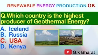 GK in english| Renewable Energy GK in English| GK quiz| gk 2024 in English