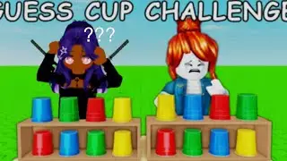 Im so COOKED | cup challenge 
