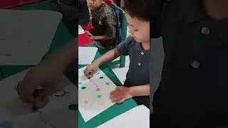 Menghubungkan Titik menggunakan crayon #crayon #kegiatanpaud #sekolah #paud #guru