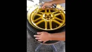 Scion tc rims gold paint