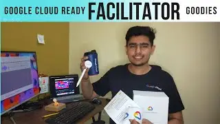 GOODIES UNBOXING - Google Cloud Ready - Facilitator Program |  Code With Pankaj