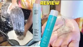 Washing my youngest daughter's hair.  🥵 Using Ion Hard Water shampoo and conditioner/Hair loss