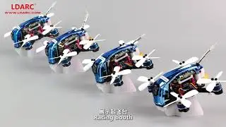 LDARC 90/130GTI HD/FPV 133mm Whoop FPV Racing Drone Cinewhoop BNF/PNP 1080P DVR M31158-M31161
