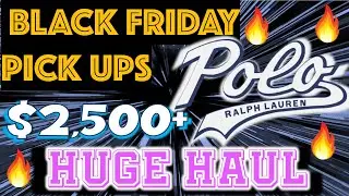 UNBOXING OVER $2500 MSRP of  Polo Ralph Lauren BLACK FRIDAY 50% OFF Sale Huge Haul Denim Jackets