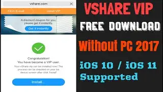 Vshare VIP Free download without pc for iOS 10 (Working 2017)